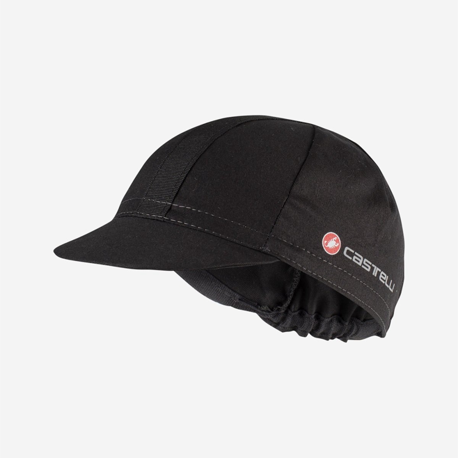 Castelli ENDURANCE Men Cap Black | 4810-RCSGV