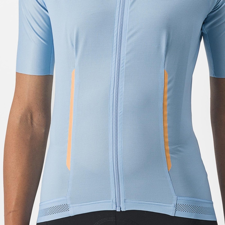 Castelli ENDURANCE W Women Jersey Blue | 7642-SDZXQ