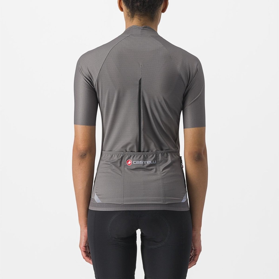 Castelli ENDURANCE W Women Jersey Grey | 8726-WMYCX