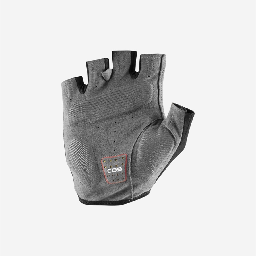 Castelli ENTRATA V Men Gloves Black | 9715-NAWPR