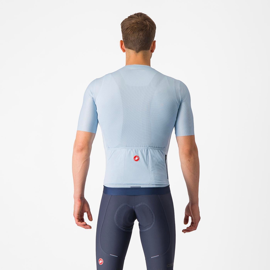 Castelli ESPRESSO Men Jersey Blue / Blue | 9176-FSRAI