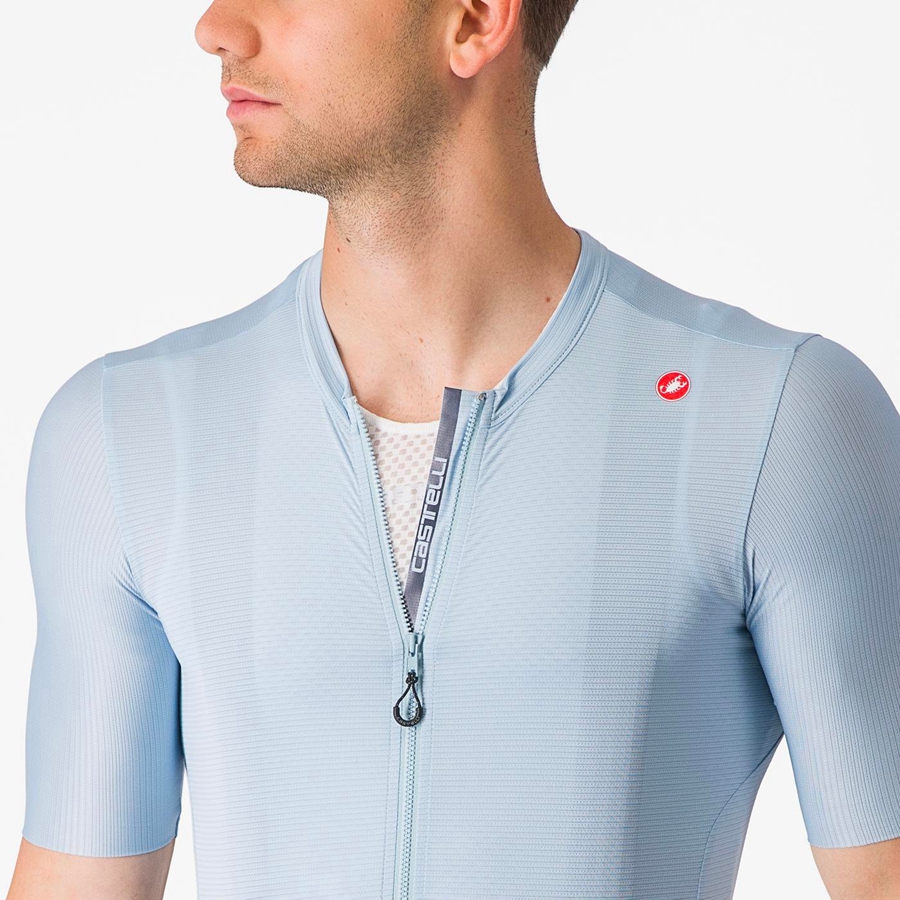 Castelli ESPRESSO Men Jersey Blue / Blue | 9176-FSRAI