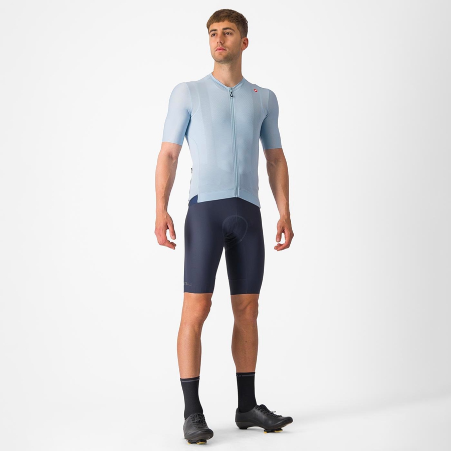 Castelli ESPRESSO Men Jersey Blue / Blue | 9176-FSRAI