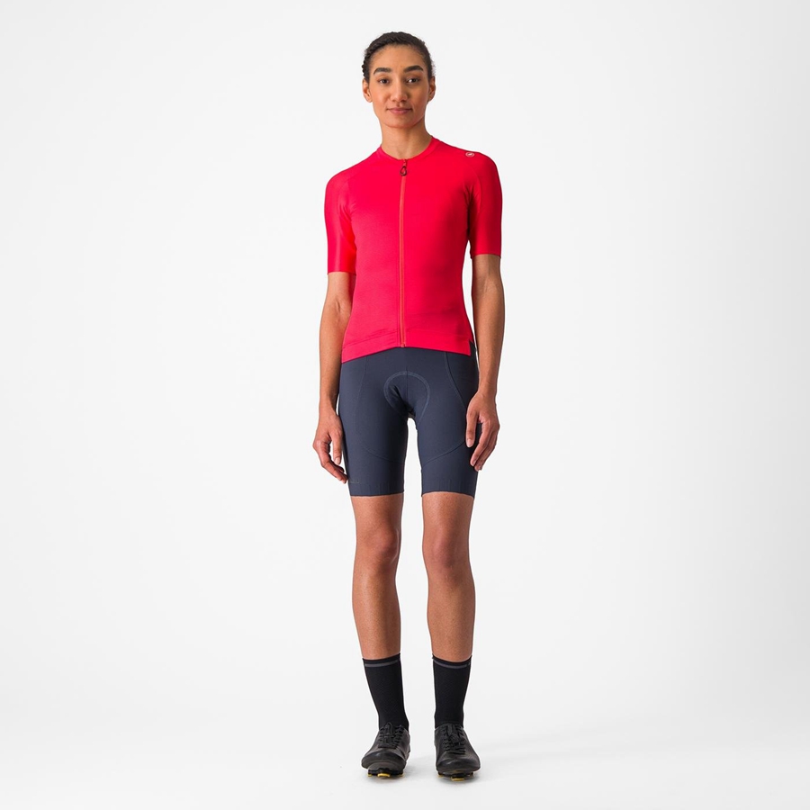 Castelli ESPRESSO W Women Jersey Dark Grey | 8932-KPEBY