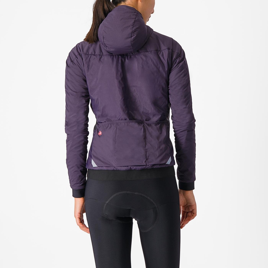 Castelli FLY THERMAL W Women Jackets Purple | 5178-WGSRI