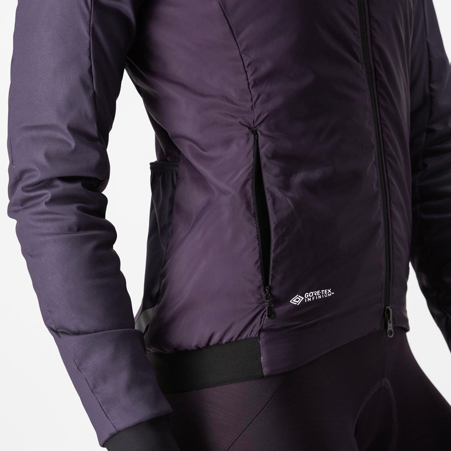 Castelli FLY THERMAL W Women Jackets Purple | 5178-WGSRI