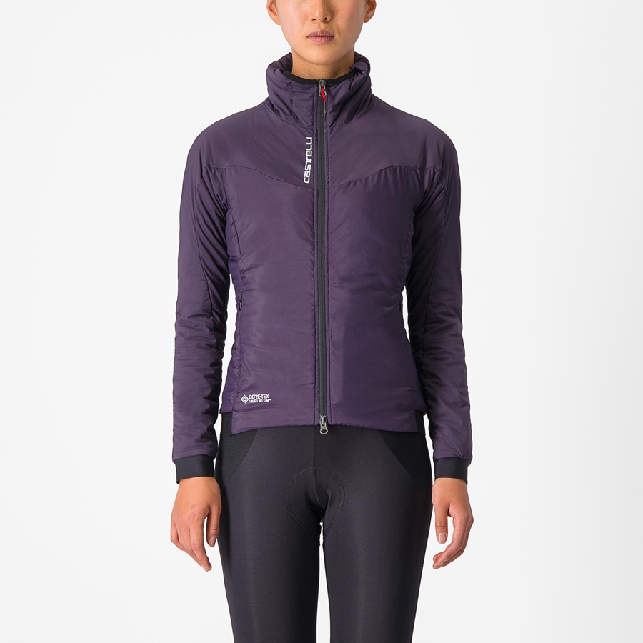 Castelli FLY THERMAL W Women Jackets Purple | 5178-WGSRI