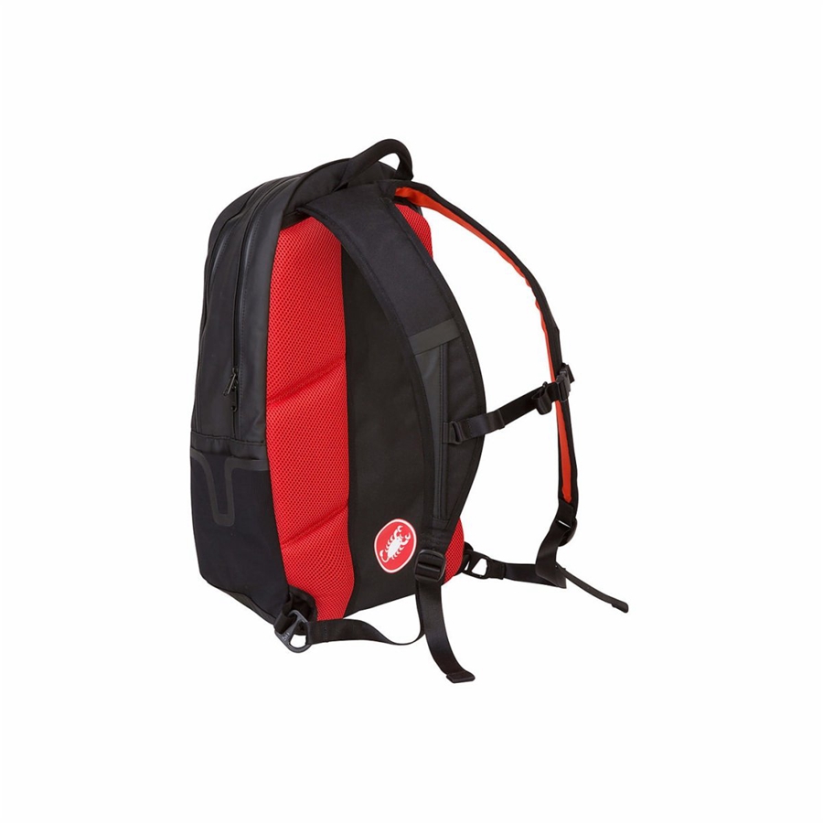 Castelli GEAR BACKPACK Women Bags Black | 6803-NTBVL