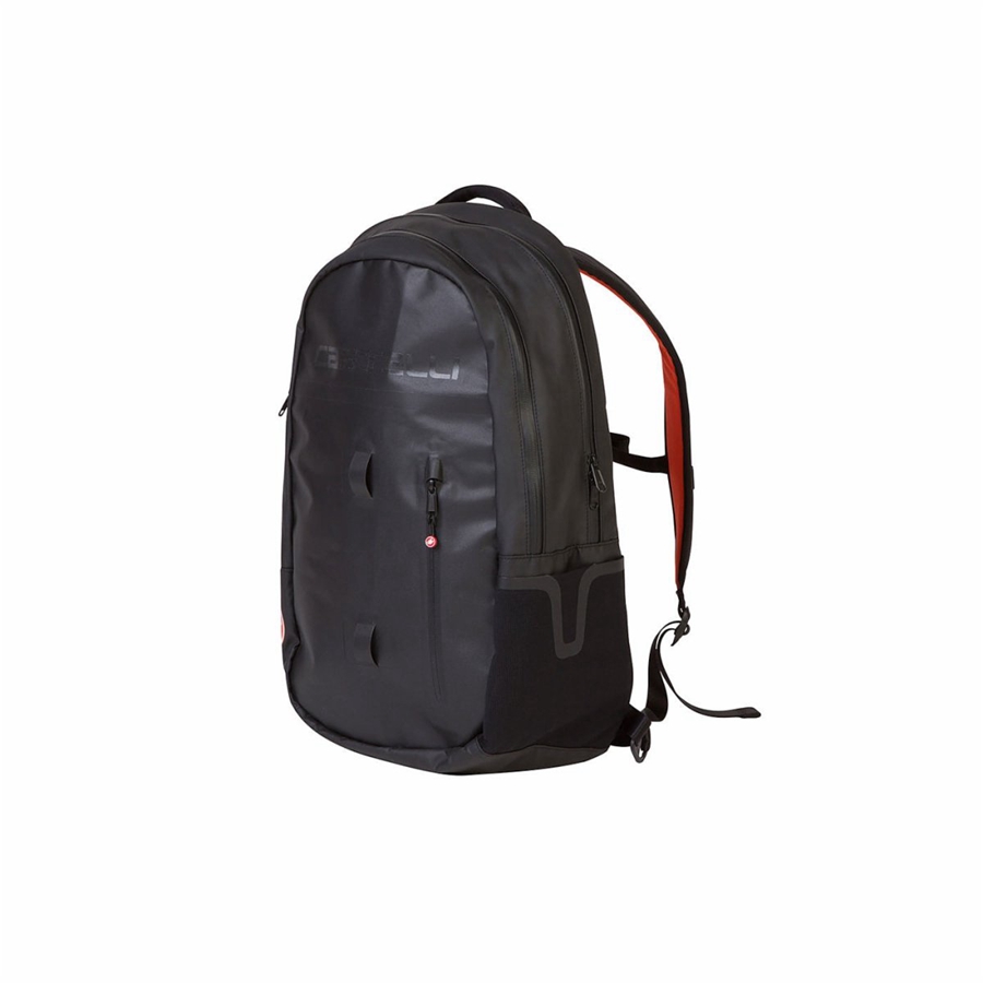 Castelli GEAR BACKPACK Women Bags Black | 6803-NTBVL