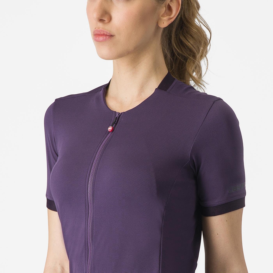 Castelli LIBERA Women Jersey Purple | 1956-YAWOP