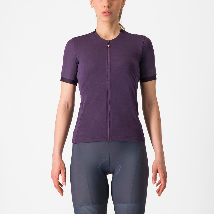 Castelli LIBERA Women Jersey Purple | 1956-YAWOP