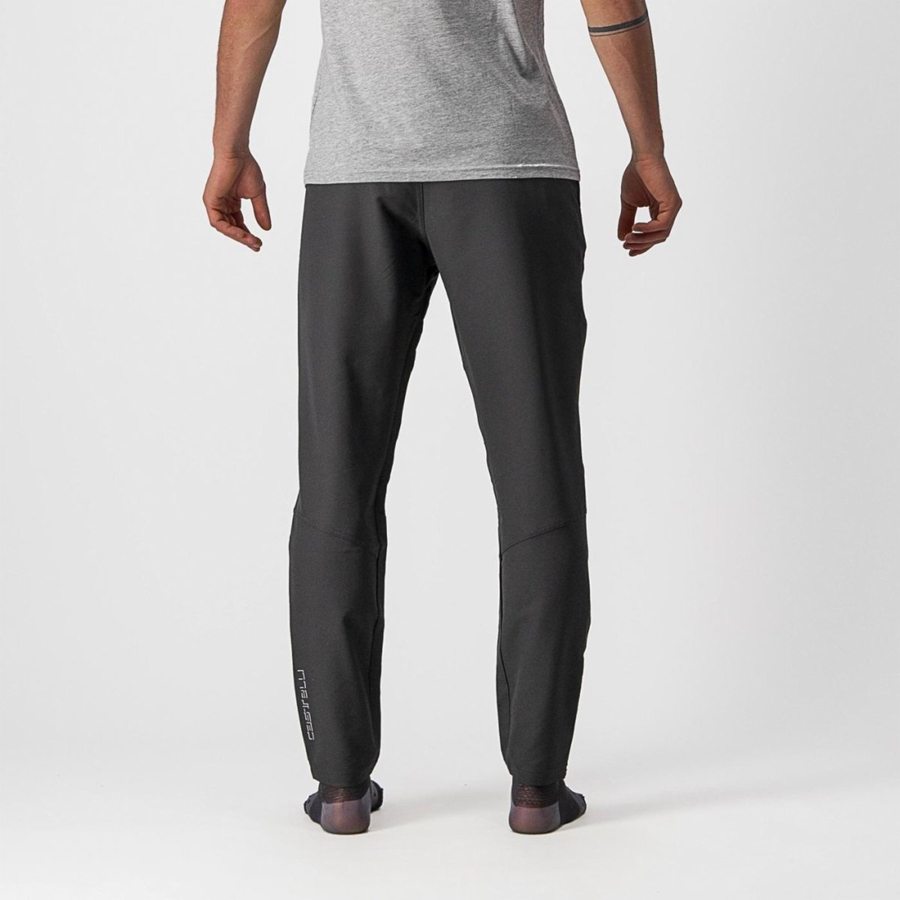 Castelli MILANO PANT Men Leggings Black | 9472-MGXVI