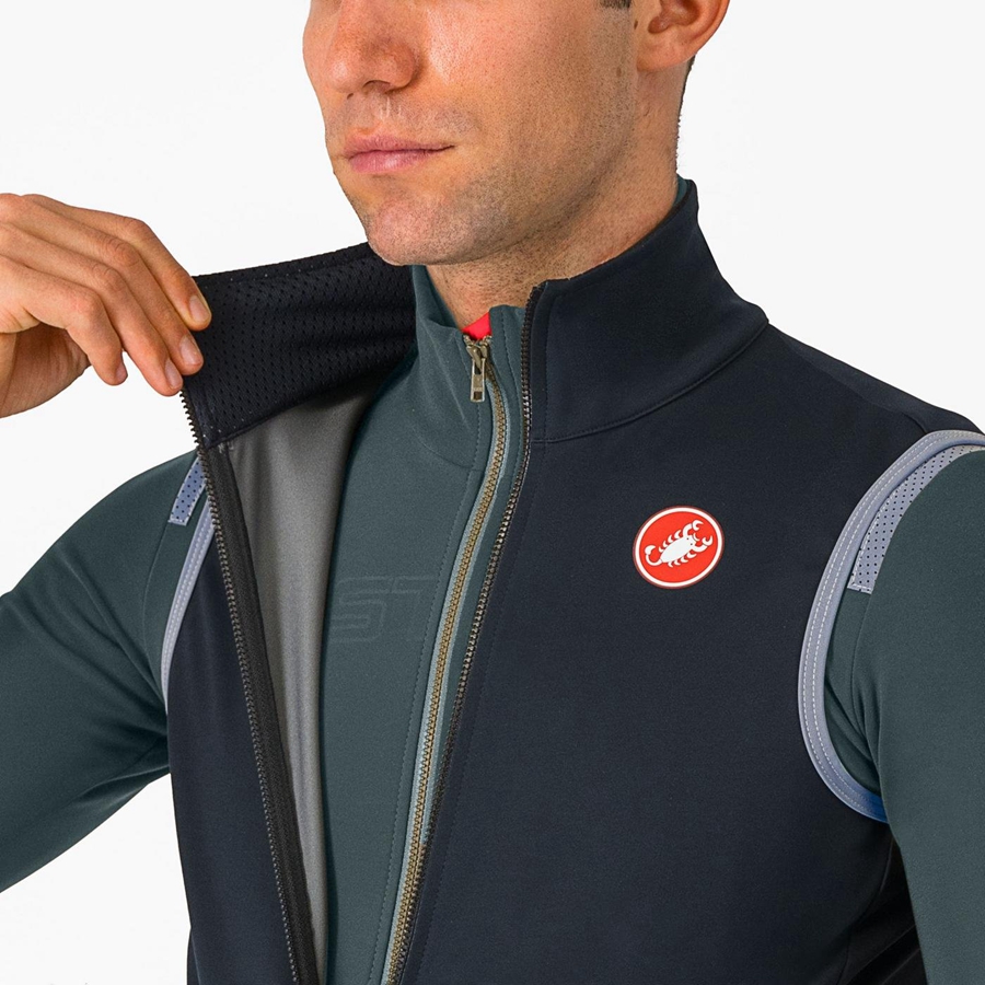 Castelli PERFETTO RoS 2 Men Vest Black | 4075-MKSUN