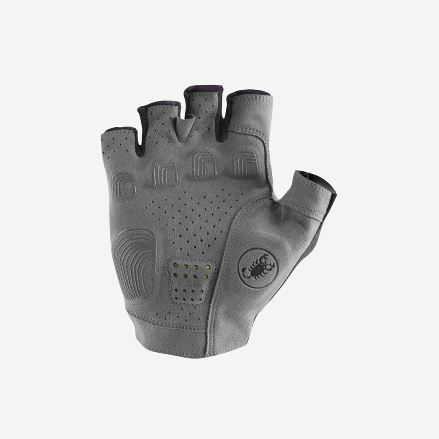 Castelli PREMIO Men Gloves Grey | 2604-UVDMK