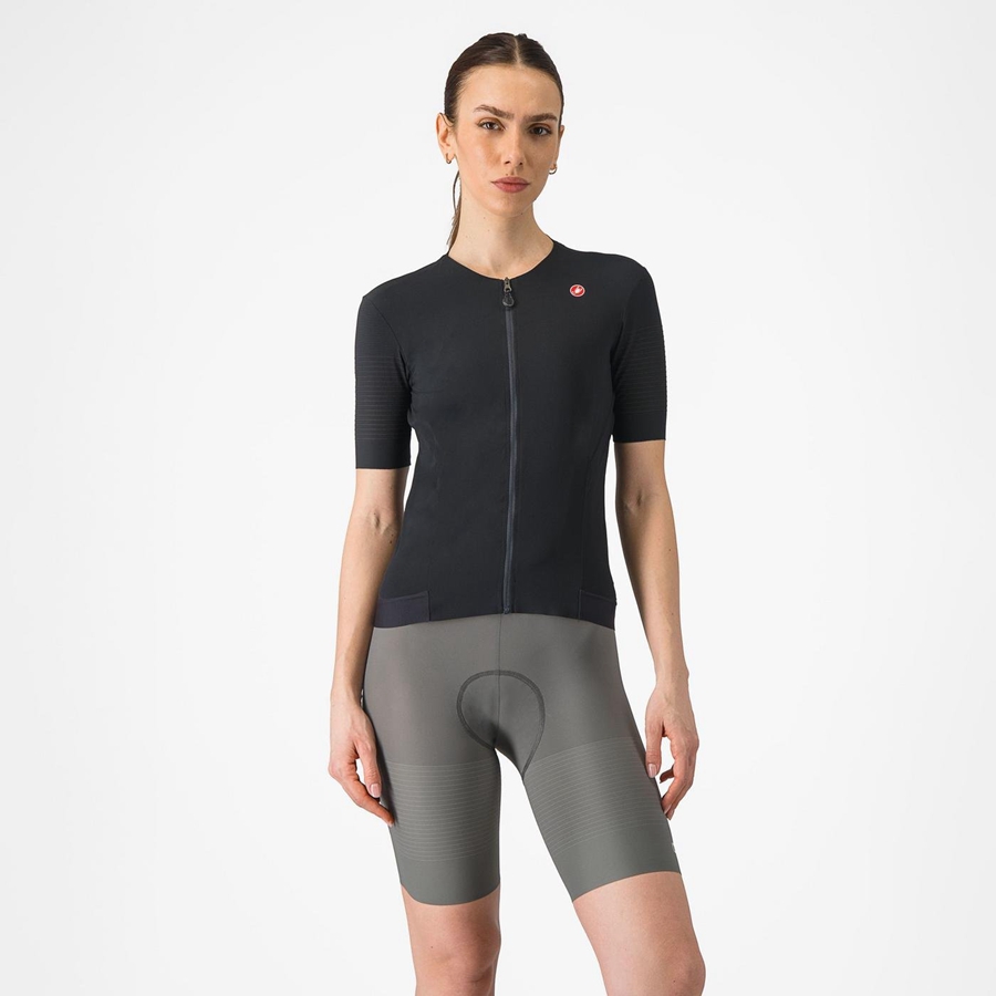 Castelli PREMIO W Women Bib Shorts Grey | 7109-KRBYL