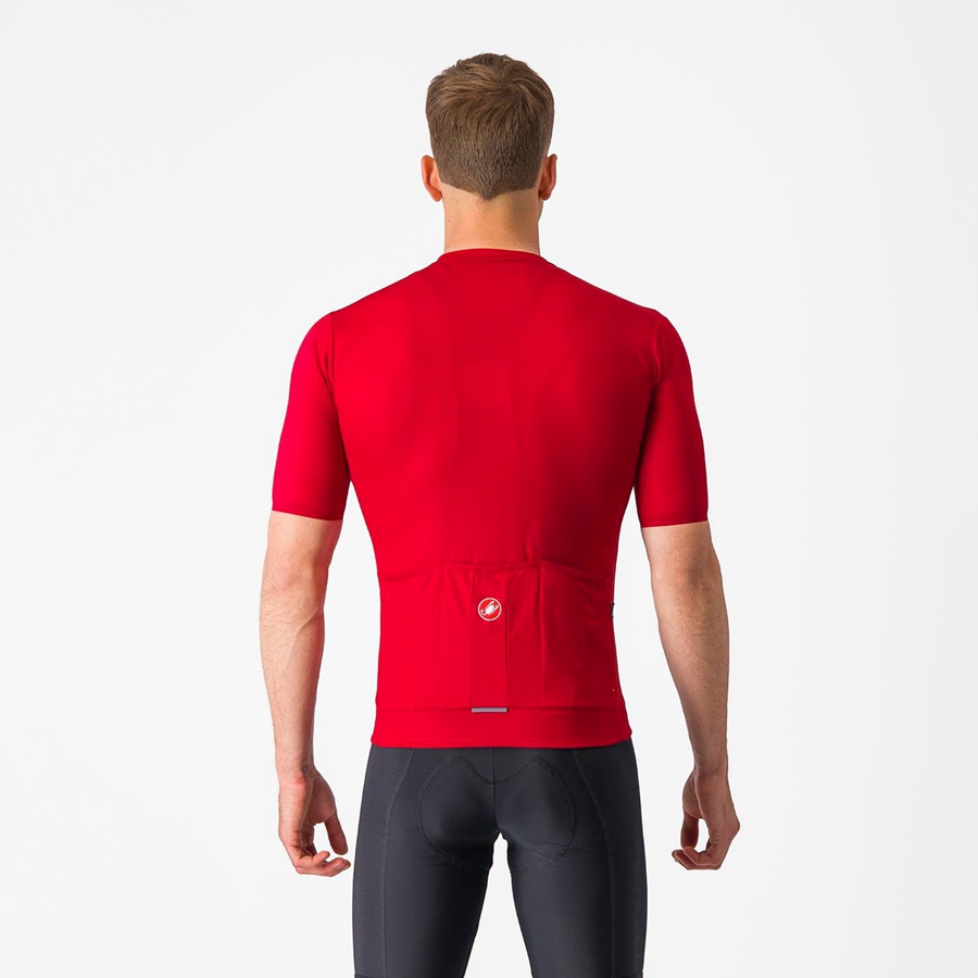 Castelli PROLOGO LITE Men Jersey Red | 3510-WSCQM