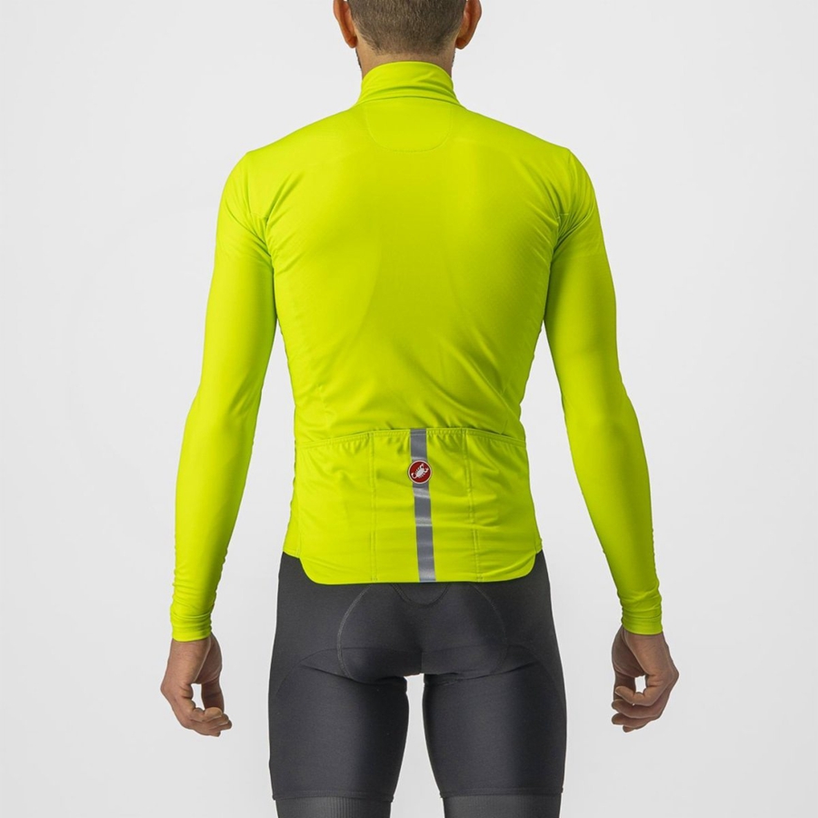 Castelli PRO THERMAL MID LS Men Jersey Light Green | 0452-CNGIB