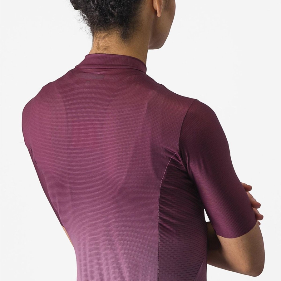 Castelli SALITA Women Jersey Deep Burgundy / Deep Purple | 7951-GRBUE