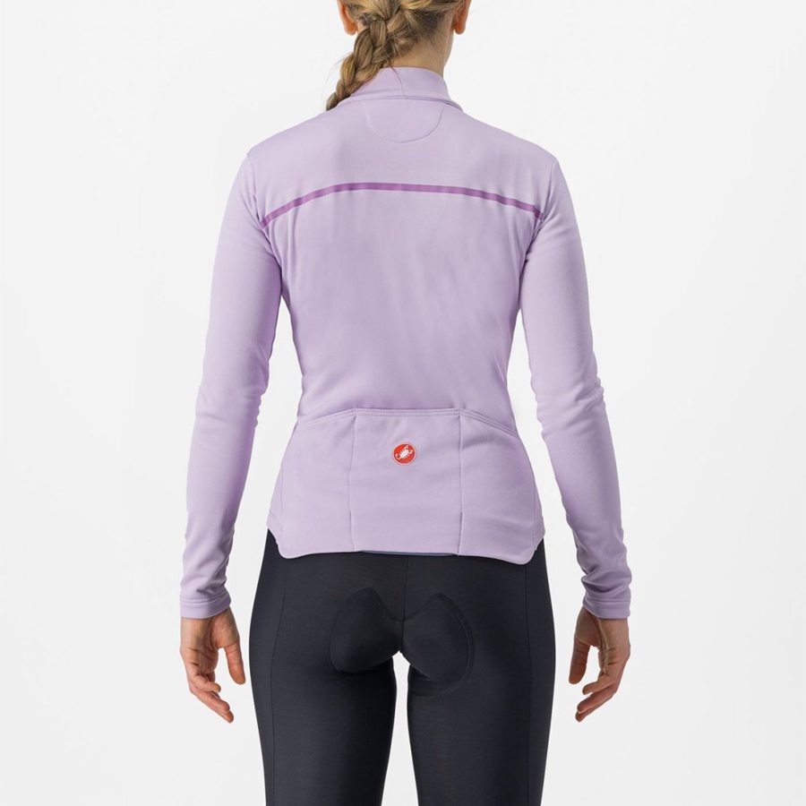 Castelli SINERGIA 2 FZ Women Jersey Purple / Purple | 6958-UAECP