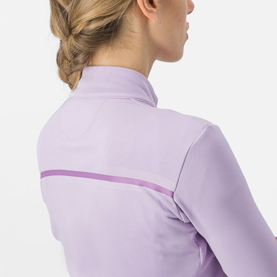 Castelli SINERGIA 2 FZ Women Jersey Purple / Purple | 6958-UAECP