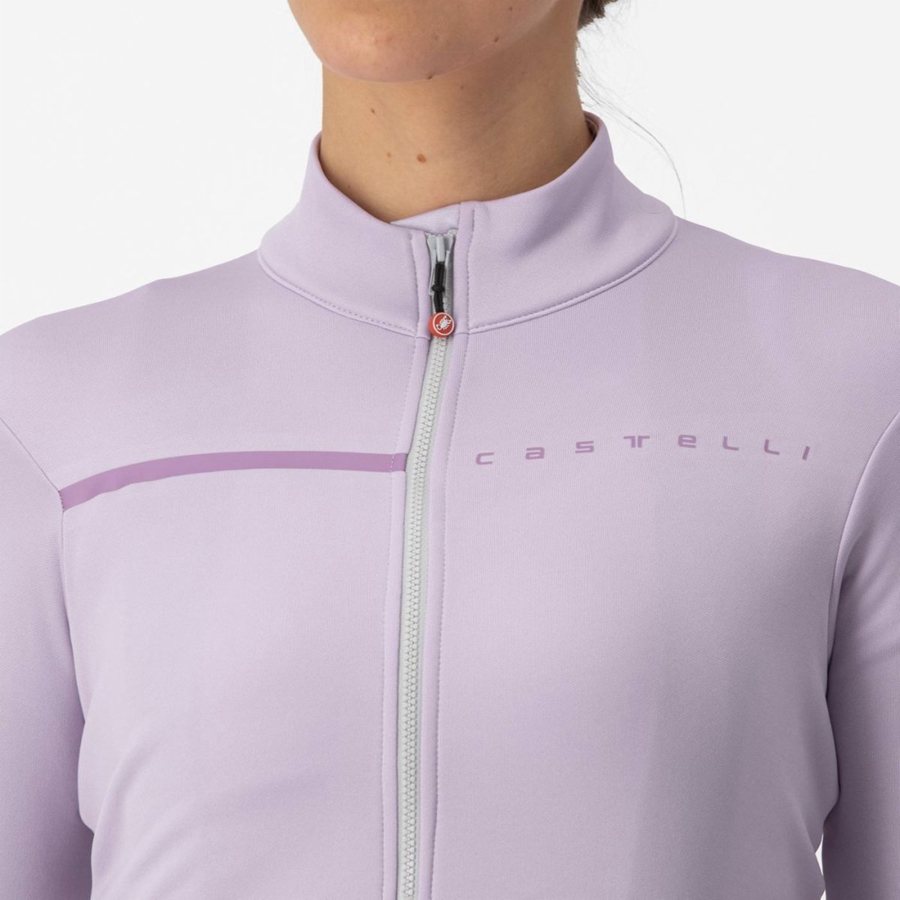 Castelli SINERGIA 2 FZ Women Jersey Purple / Purple | 6958-UAECP