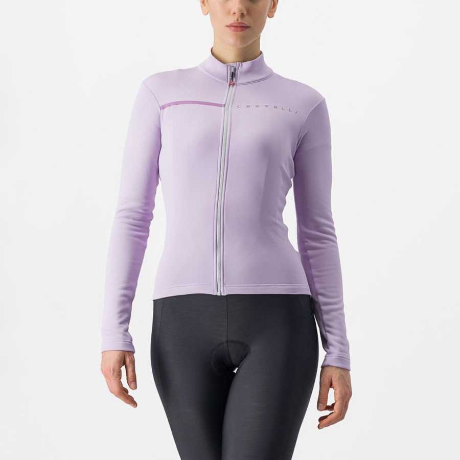 Castelli SINERGIA 2 FZ Women Jersey Purple / Purple | 6958-UAECP