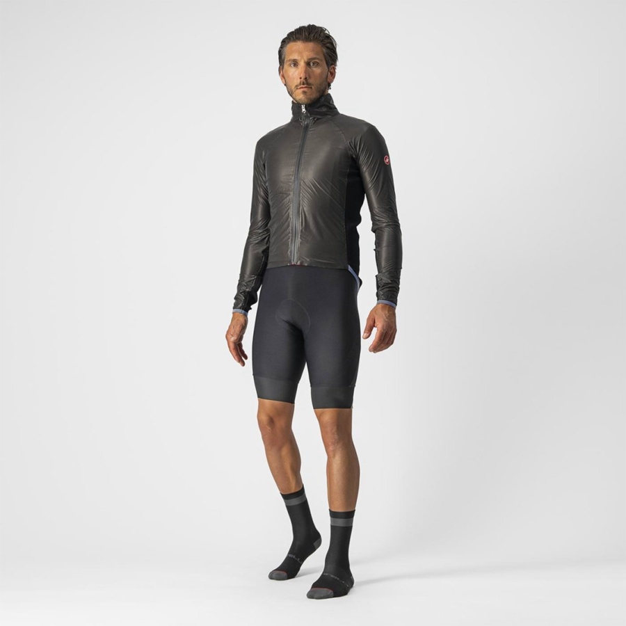 Castelli SLICKER PRO Men Protection Black | 8593-UDYWS