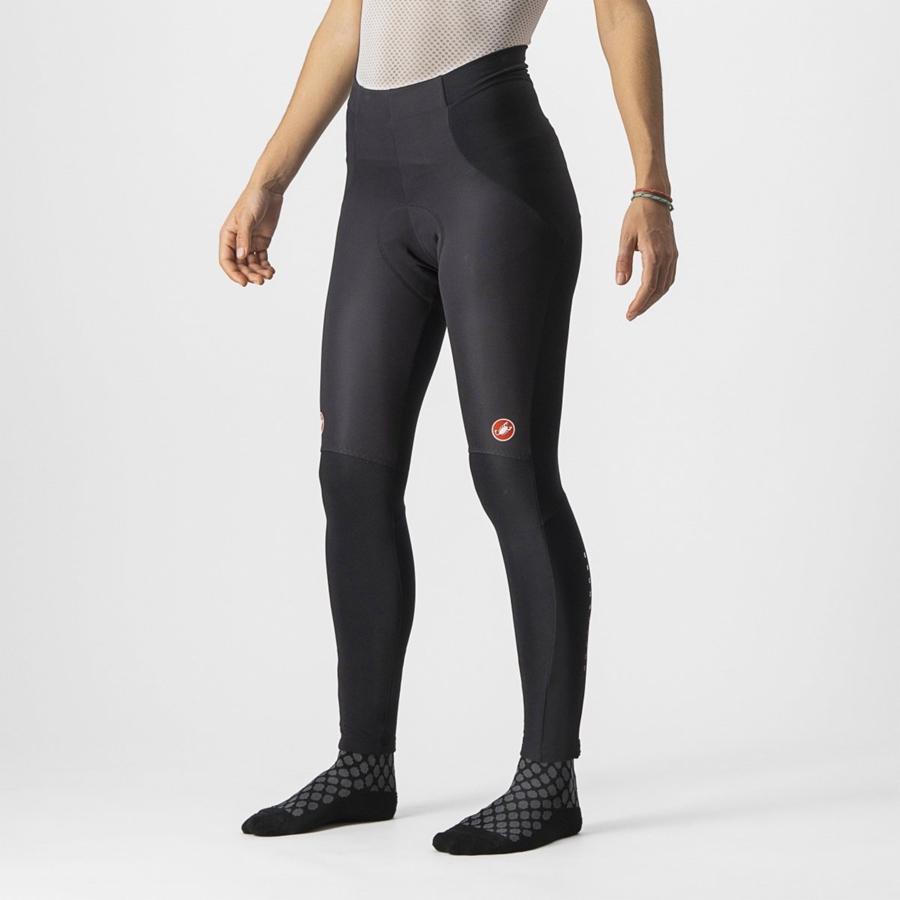 Castelli SORPASSO RoS W Women Leggings Black | 7831-OREZX