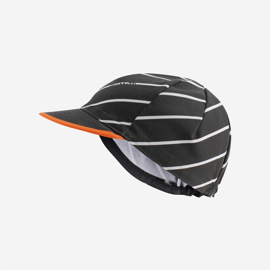 Castelli SPEED STRADA Men Cap Dark Grey | 0581-MQDTX