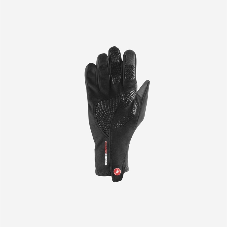 Castelli SPETTACOLO RoS Men Gloves Black | 0316-KDQNB