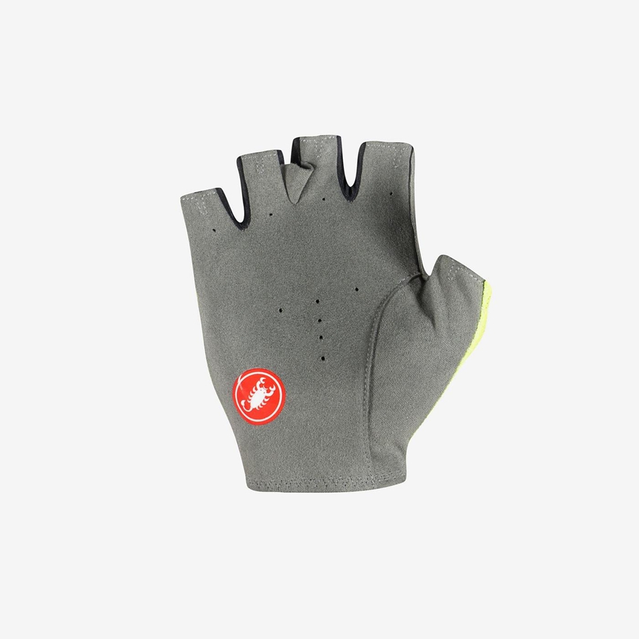 Castelli SUPERLEGGERA SUMMER. Men Gloves Light Green | 6254-ADVLZ