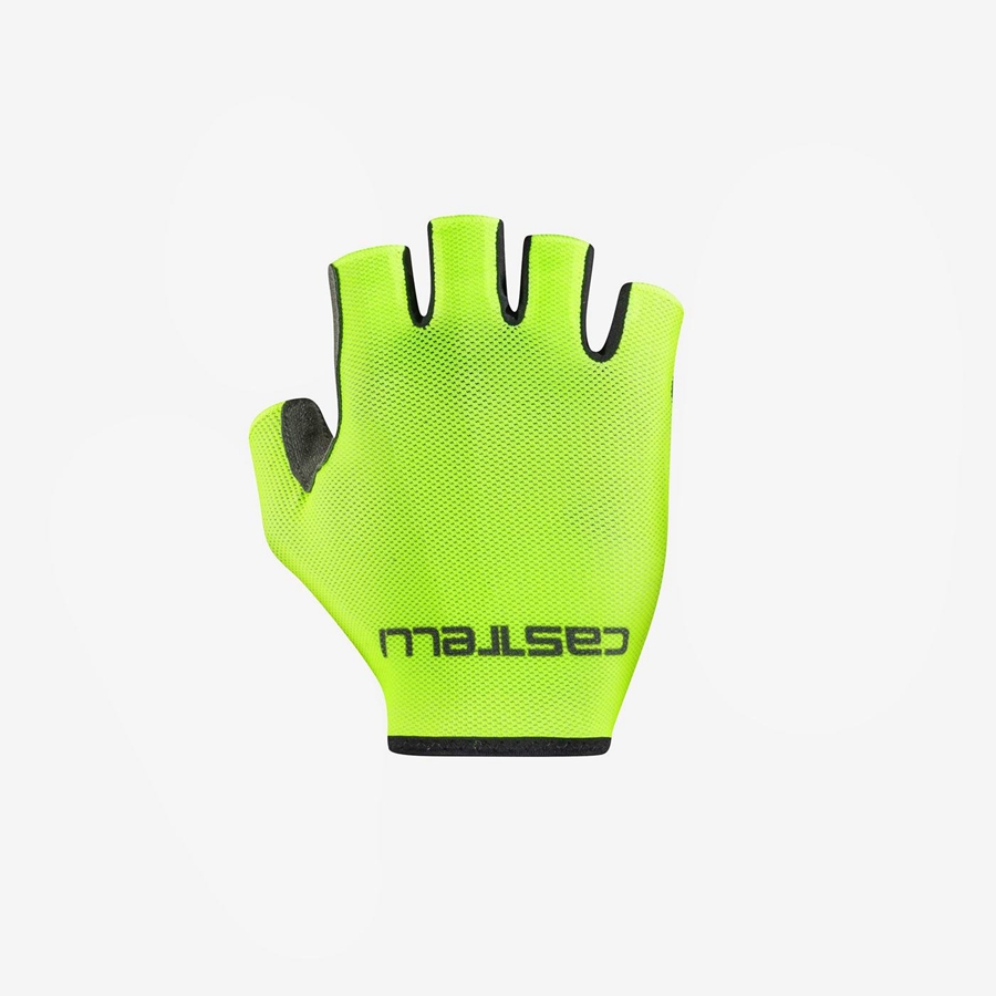 Castelli SUPERLEGGERA SUMMER. Men Gloves Light Green | 6254-ADVLZ