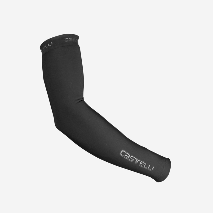 Castelli THERMOFLEX 2 Men Arm Warmer Black | 1837-SNTJO