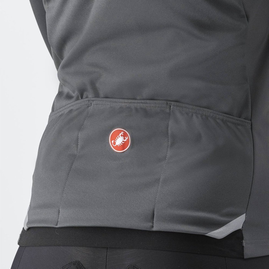 Castelli TRANSITION 2 W Women Jackets Grey | 7534-ZDAUN