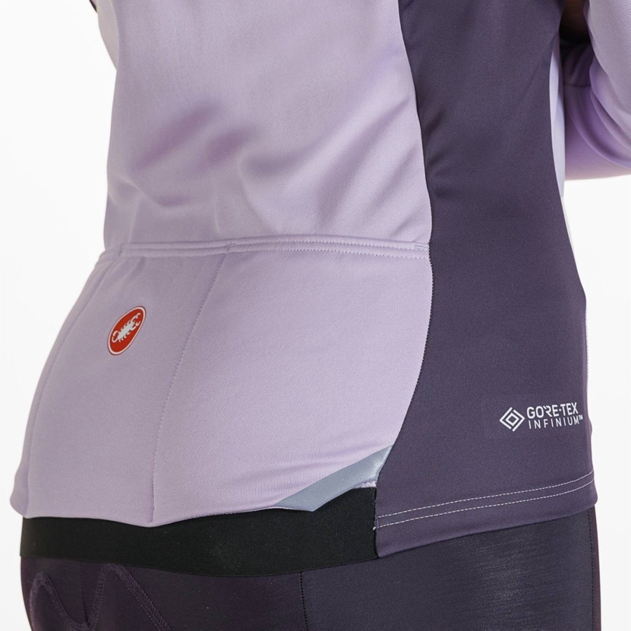 Castelli TRANSITION 2 W Women Jackets Purple | 3142-NPWHM