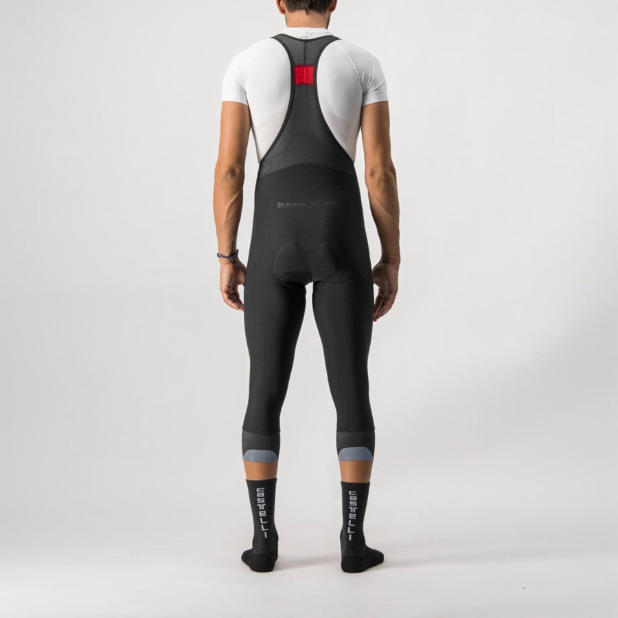 Castelli TUTTO NANO BIB KNICKER Men Leggings Black | 0215-XAQDF