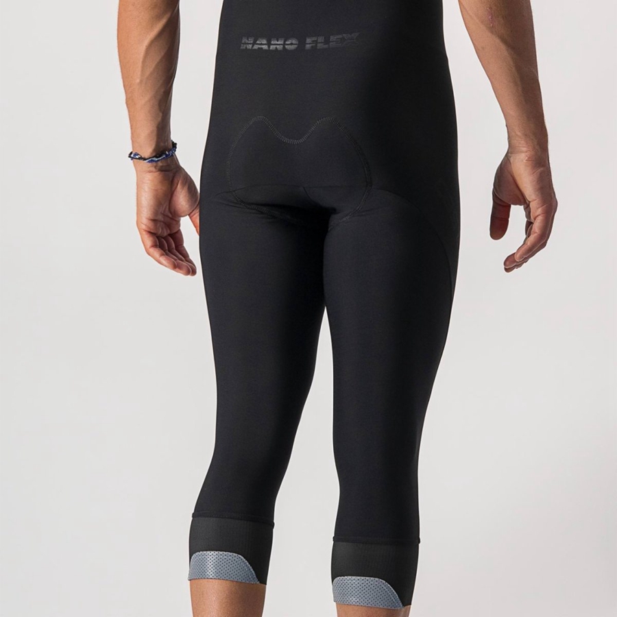 Castelli TUTTO NANO BIB KNICKER Men Leggings Black | 0215-XAQDF