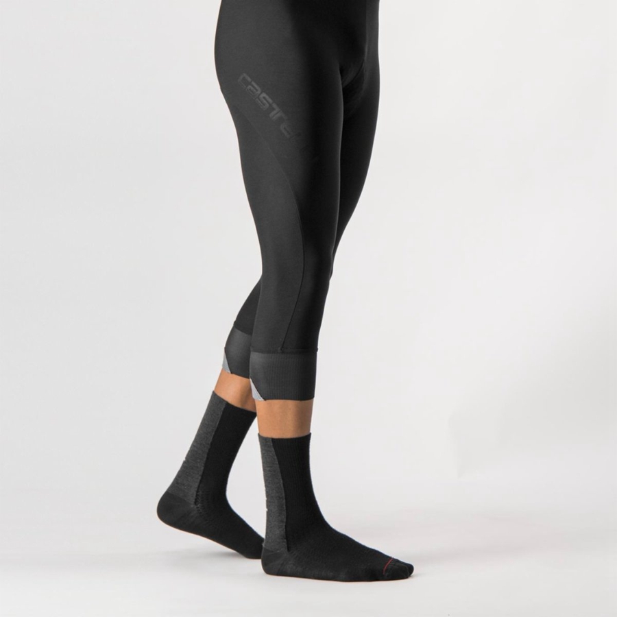 Castelli TUTTO NANO BIB KNICKER Men Leggings Black | 0215-XAQDF