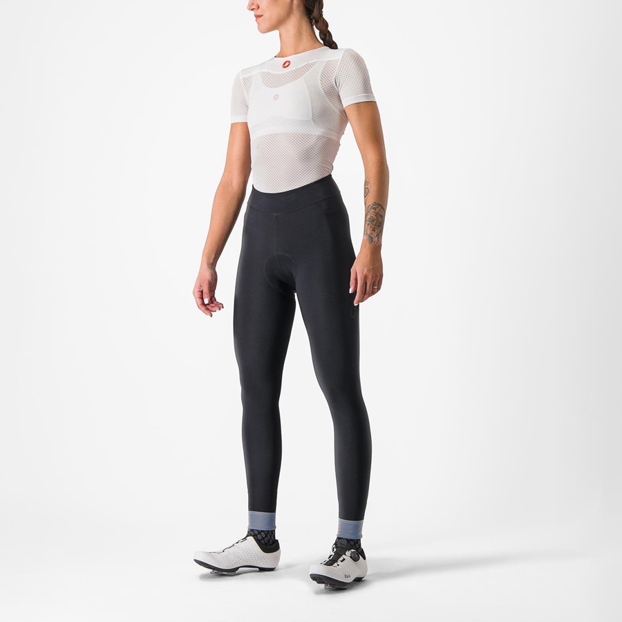 Castelli TUTTO NANO W Women Leggings Black | 9865-NQHIP