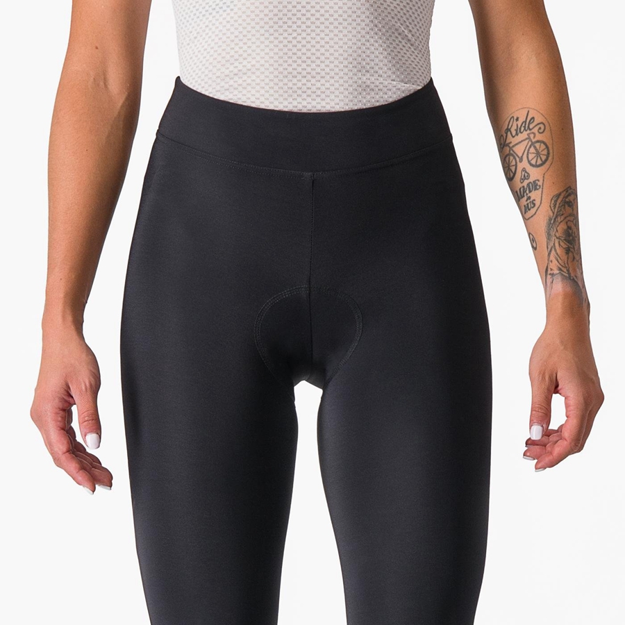 Castelli TUTTO NANO W Women Leggings Black | 9865-NQHIP