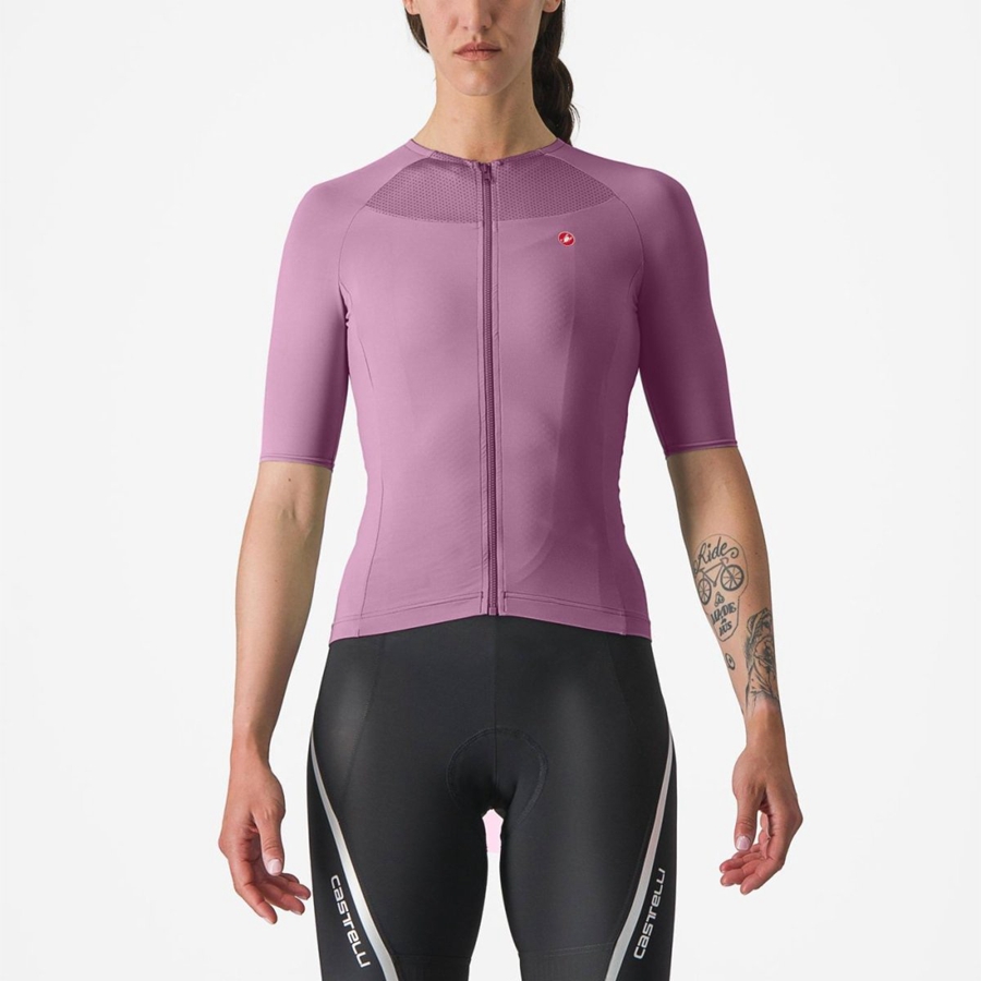 Castelli VELOCISSIMA 2 Women Jersey Deep Purple / Black | 3021-BEAUV