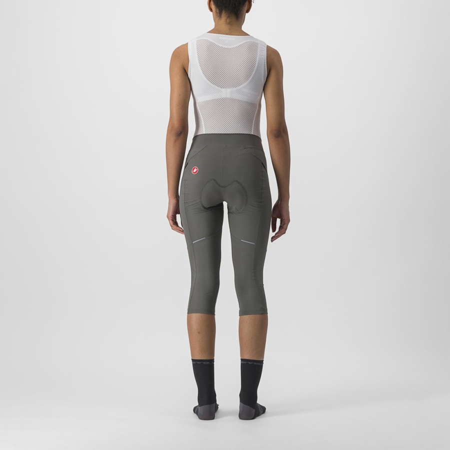 Castelli VELOCISSIMA 3 KNICKER Women Leggings Grey / Dark Grey | 7926-LOFJB