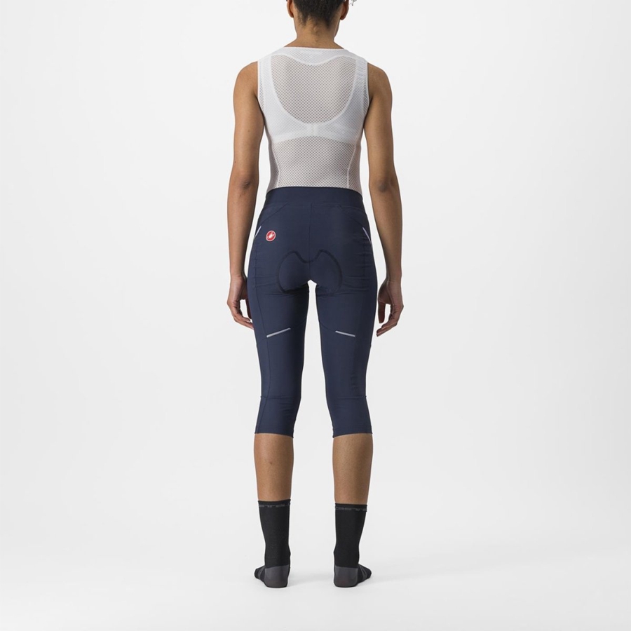 Castelli VELOCISSIMA 3 KNICKER Women Leggings Blue / Purple White | 4983-ZHGMF