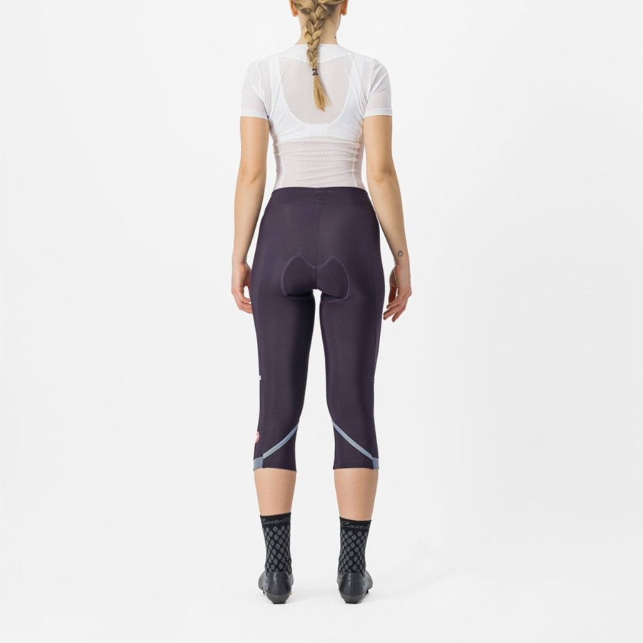 Castelli VELOCISSIMA THERMAL KNICKER Women Leggings Silver | 4913-GEZLO